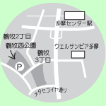 鶴牧西公園マップ